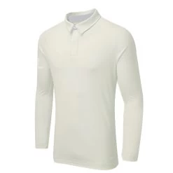 Tek Cricket Shirt Long Sleeved 11 Tek Cricket Shirt Long Sleeved -Sports Equipment Store Surridge Tek Long Sleeve Cricket Shirt white Trim