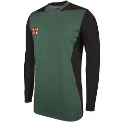 Pro Performance T20 Cricket Shirt Long Sleeve 29 Pro Performance T20 Cricket Shirt Long Sleeve -Sports Equipment Store T20 Long Sleeve Shirt BlackGreen