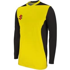Pro Performance T20 Cricket Shirt Long Sleeve 26 Pro Performance T20 Cricket Shirt Long Sleeve -Sports Equipment Store T20 Long Sleeve Shirt YellowBlack