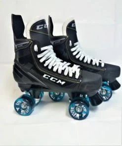 CCM Custom Quad Roller Skates With Air Waves Wheels - 3