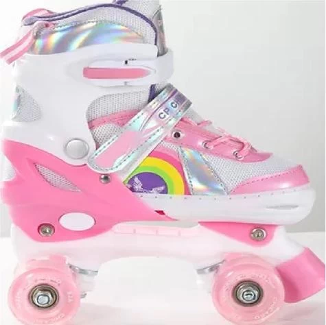 California Pro Chicago Roller Skate White/Pink 3 California Pro Chicago Roller Skate White/Pink