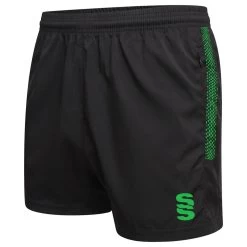 Dual Performance Short -Sports Equipment Store du020 BLACK EMERALD