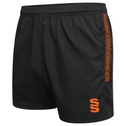 Dual Performance Short -Sports Equipment Store du020 BLACK ORANGE