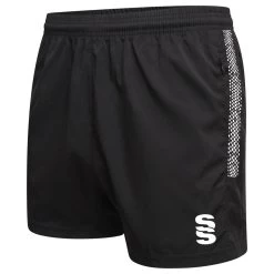 Dual Performance Short -Sports Equipment Store du020 BLACK WHITE