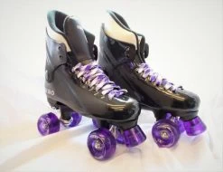 California PRO Ventro Quad Roller Skates - Customisable -Sports Equipment Store g venpropurple 2