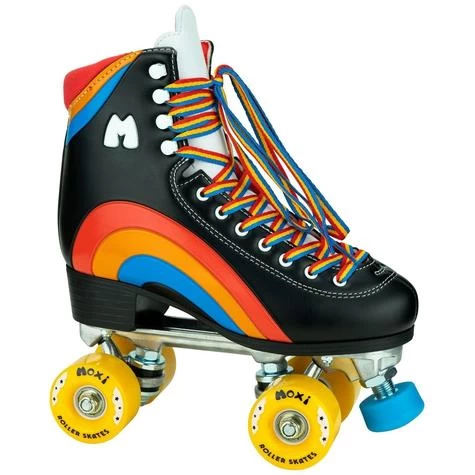 Moxi Rainbow Skates - Black - 3 3 Moxi Rainbow Skates - Black - 3